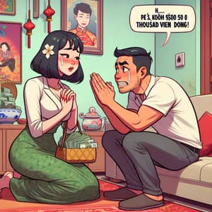 Vietnamese Couple's Humorous Night Out Quest