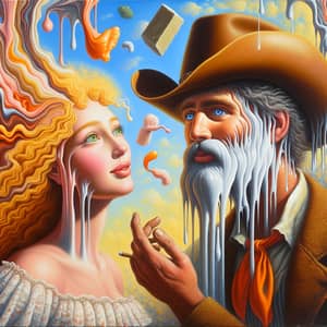 Surrealistic Love Story of Cowboy and City Girl in Magical Realism