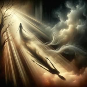 Ethereal Dreamlike Image with Gothic Undertones | Surrealism Style