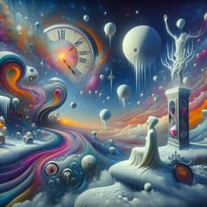 Surrealistic Winter Landscape | Enchantment of Winter Solstice