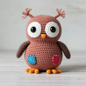 Adorable Amigurumi Baby Owl Toy | Handcrafted Delight