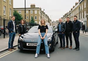 Grunge-Style Photos with Nissan GT 86 in London