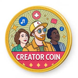 Creator Coin: Influencer-Fueled Memecoin Logo