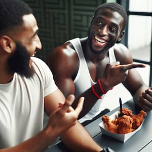 Enjoying Popeyes: Caseoh and Duke Dennis Eating Together