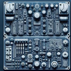 X-ray Control Panel Components: Buttons, Knobs, Sliders & More