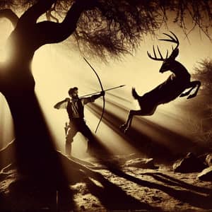 Epic Hunting Adventure: Hunter vs. Deer Showdown