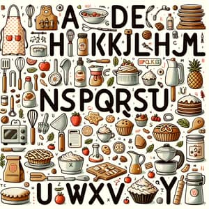 Alphabet of Baking: A Visual Guide to Baking Basics