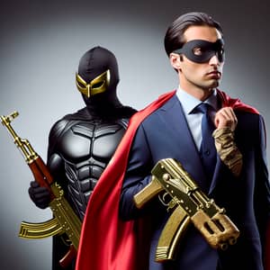 Batman and James Bond: Code 547 and Golden AK-47