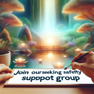 Join Our Seeking Safety Support Group - Nurturing Community Gathering