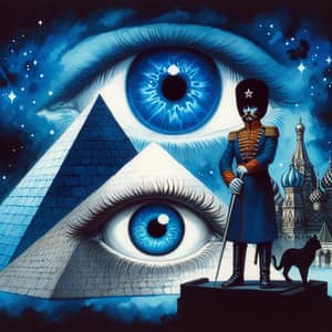 Blue Eye, Pyramid, Russian Soldier