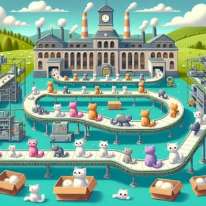 Cat Factory - Whimsical World of Plush Feline Creations