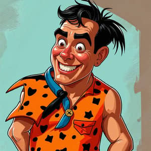 Darcy Williamson as Fred Flintstone Costume | Cartoon Character Cosplay