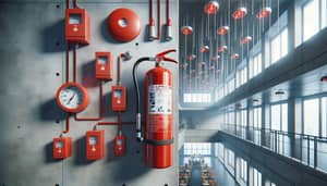 Modern Fire Suppression System | Fire Extinguishers, Smoke Detectors, Sprinklers