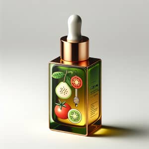 Luxury Guava Leaf Tomato Honey Serum Bottle