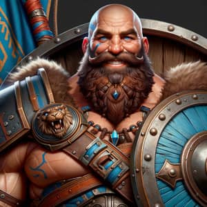 Braum Character Artwork - Northern-European Warrior Concept