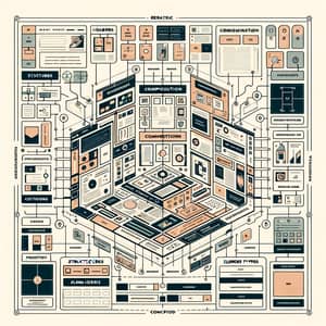 Graphic Design Layout Analysis: Structures, Composition, Element Hierarchies