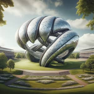 SEC Armadillo-Fusion with Museo della Letteratura Schiller in Open Park Landscape