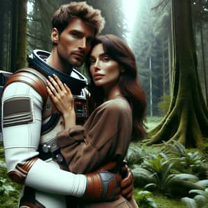 Romantic Space Adventure in Enchanted Forest