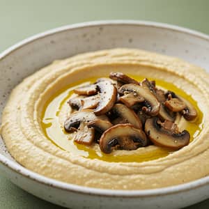 Delicious Hummus with Mushroom Recipe