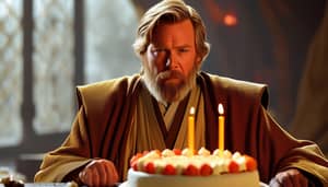 Obi-Wan Kenobi Birthday Celebration | Cake Ceremony