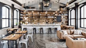 Chic Industrial Coffee Shop Interior Design Ideas