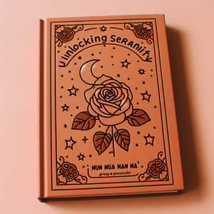 Unlocking Serenity: Nun Nu Nan Na - Book Cover with Rose and Stars