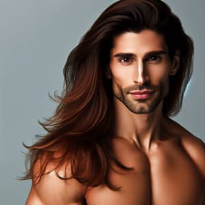 Attractive Middle-Eastern Man with Brown Hair | Toned Physique