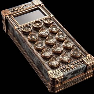 Ancient Greek-themed Smartphone: Mythological Design with Bronze & Marble