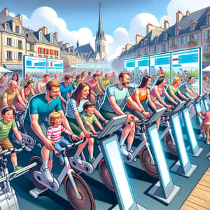 Tour de France Fun Activity in Vibrant French City