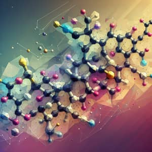 Trenbolone Molecular Structure - Abstract Representation