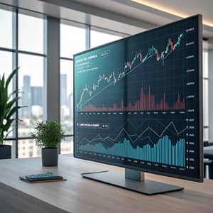 Financial Graph and Stock Market Trends Analysis