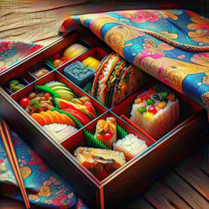 Japanese Bento Box: Colorful and Appetizing Delights