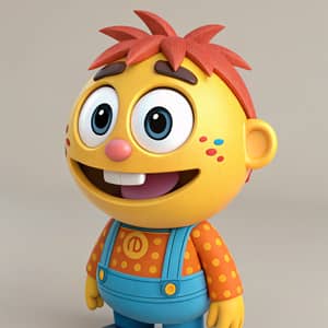 3D Model of Cartoon Character Matthew