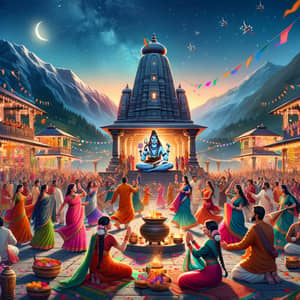 Maha Shivratri 2024 Celebration: Vibrant Rituals & Grand Temple