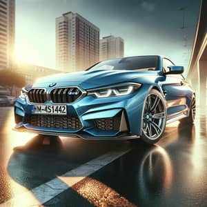 Stunning BMW M4: Dynamic Design & Bold Color