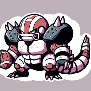 Football-Themed American Football Player Pokémon