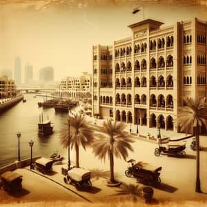 Vintage Radisson Blu Creek in Dubai