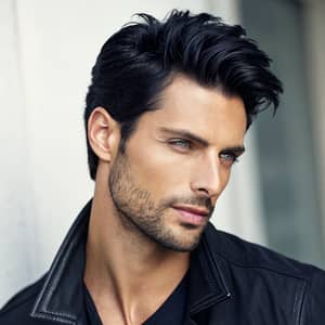 Handsome Man with Black Hair - Style Inspiration