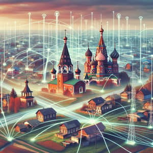 Establishing Internet Connectivity in Russia