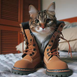 Un Gato con Botas - Stylish Cat Footwear