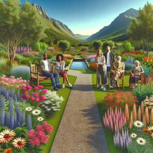 Mountain Countryside Perennial Mixed Plant Garden | Biopool Oasis