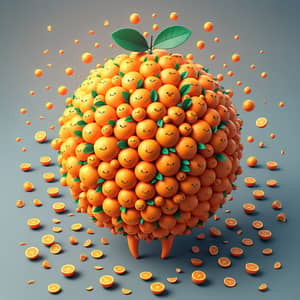 Trillion Oranges: Fresh and Juicy Citrus Fruits