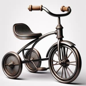 Durable Iron Baby Tricycle - Vintage Three-Wheel Design