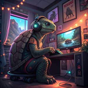 Gamer Turtle – Fun and Creative Designs