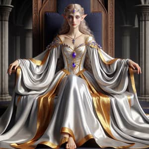 Aelly: The Elven Queen of Radiant Beauty