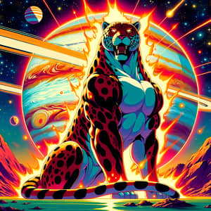 Sailor Moon Style: Jaguar Fire on Jupiter