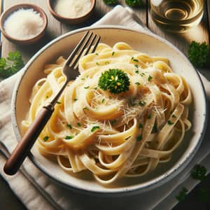 Classic Alfredo Pasta - Rich & Creamy Italian Delicacy