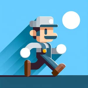 Modern Minimalist Video Game Character Design