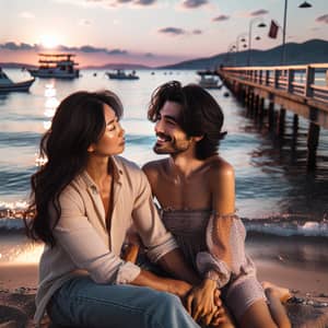 Romantic Seaside Love in Alsancak, Izmir