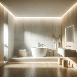 Minimalist Scandinavian Bathroom Design Ideas